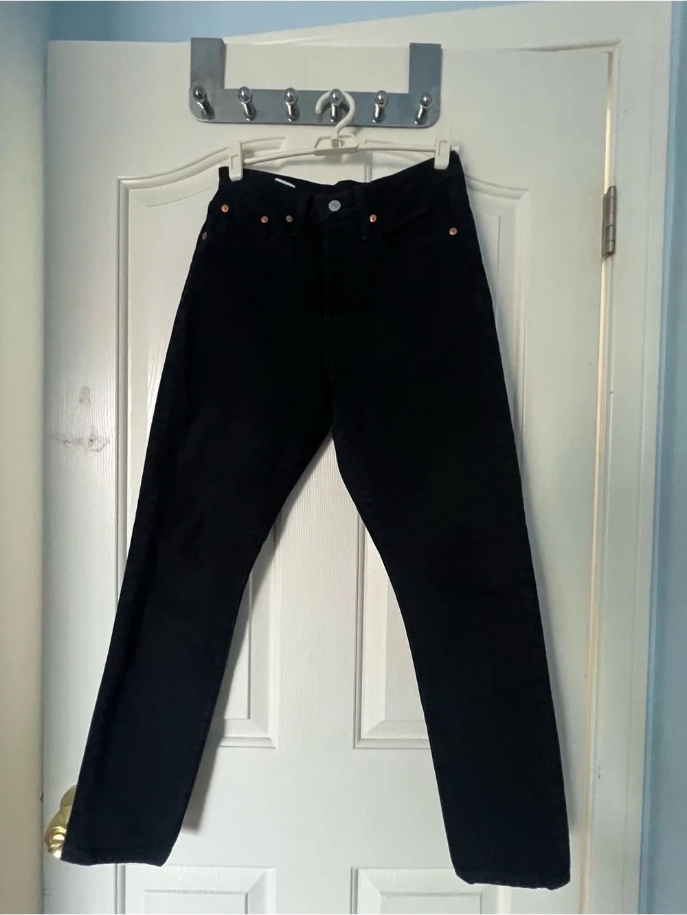 Classic Levi’s 501 True Black Jeans